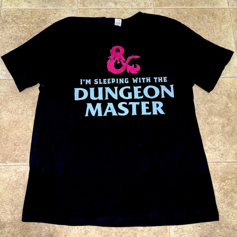 New dungeons and dragons humor tee unisex 2x